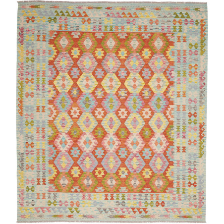 Rug Kilim Afghanistan 254x294 Terracotta Orange