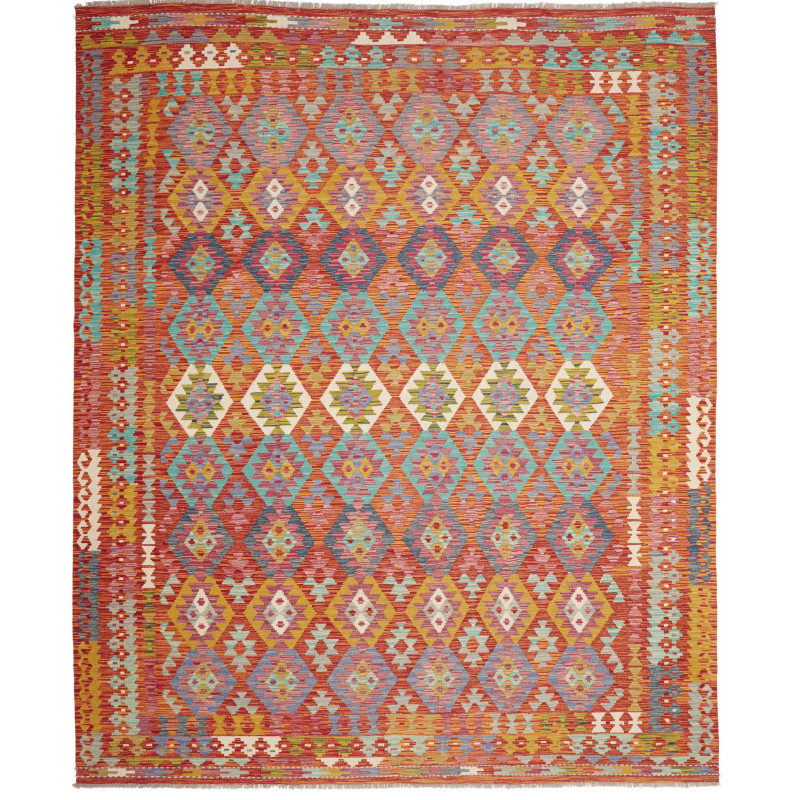 Rug Kilim Afghanistan 256x307 Terracotta Orange