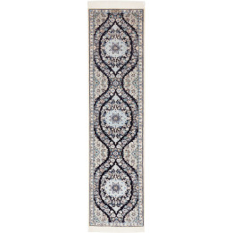 Hand Made Rug Nain 6la Persia 50x206 Dark Blue