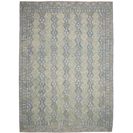 Rug Kilim Afghanistan 259x365 Light Blue Green