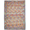 Rug Kilim Afghanistan 267x359 Sky Blue Orange R