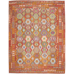 Rug Kilim Afghanistan 276x345 Burnt Orange Terr