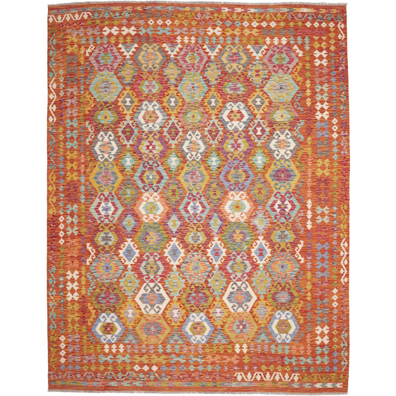 Rug Kilim Afghanistan 276x345 Burnt Orange Terr