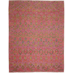 Rug Kilim Afghanistan 282x364 Red Fuchsia Lilac