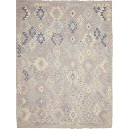 Tappeto Originale Kilim Afghanistan 189x245 Gri