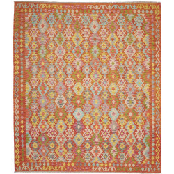 Rug Kilim Afghanistan 261x296 Terracotta Orange