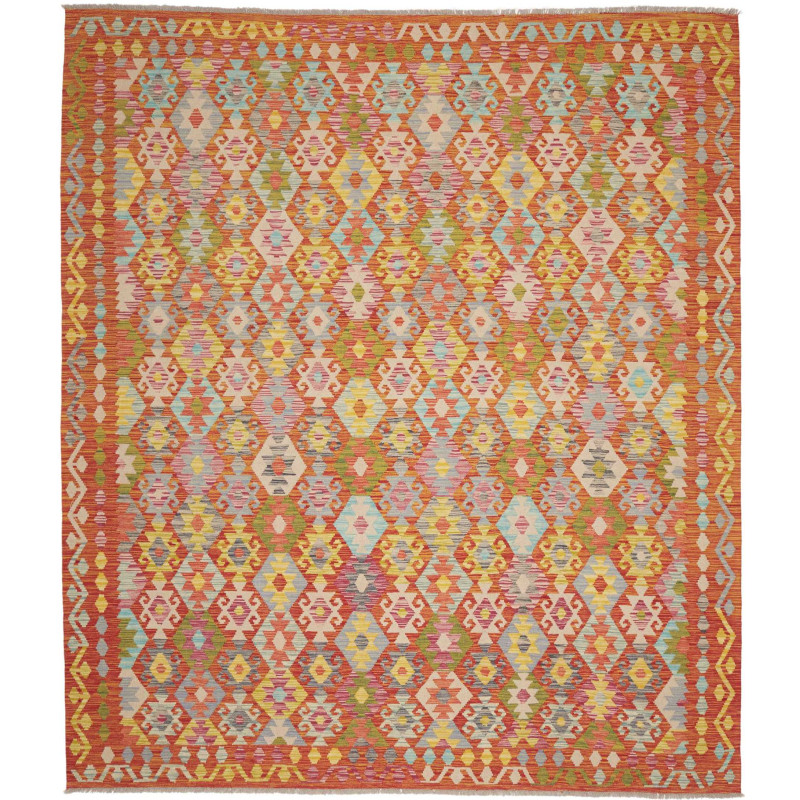 Rug Kilim Afghanistan 261x296 Terracotta Orange