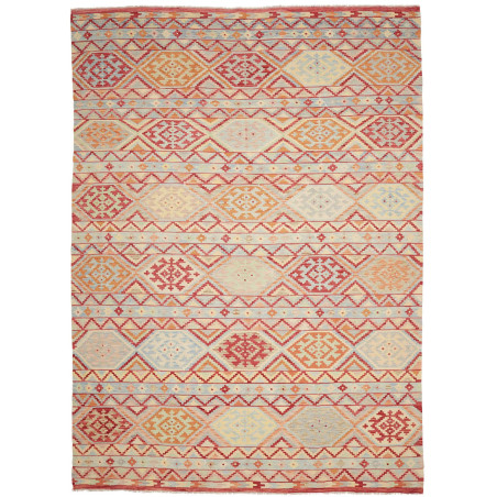 Rug Kilim Afghanistan 249x341 Light Cream Terra