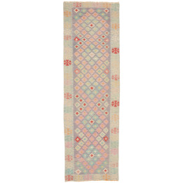 Tappeto Originale Kilim Afghanistan 73x244 Grig