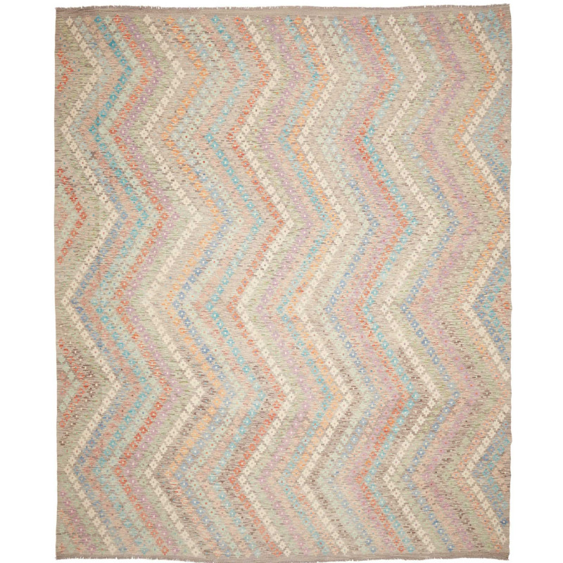 Rug Kilim Afghanistan 323x390 Sage Green Light