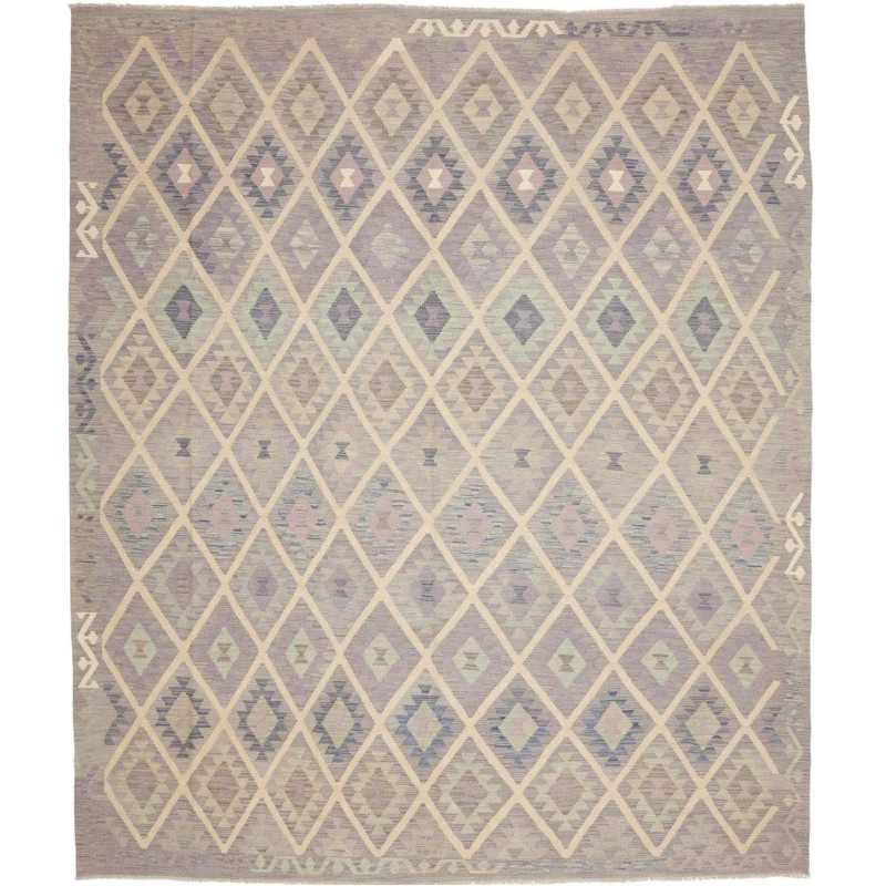 Rug Kilim Afghanistan 254x299 Lavender Grey Cre