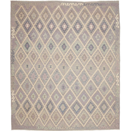 Rug Kilim Afghanistan 254x299 Lavender Grey Cre