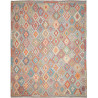 Rug Kilim Afghanistan 318x395 Grey Blue Orange