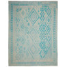 Rug Kilim Afghanistan 253x337 Aqua Turquoise Pa
