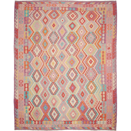 Rug Kilim Afghanistan 306x383 Pink Purple Blue