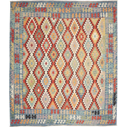 Rug Kilim Afghanistan 250x293 Blue Azure Orange