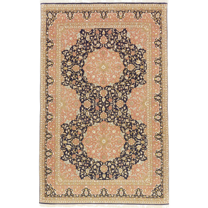 Hand Made Rug Ilaam Persia 139x217 Antique Pink