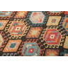 Rug Kilim Afghanistan 178x226 Dark Brown Multic
