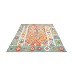 Rug Kilim Afghanistan 173x235 Teal Terracotta O