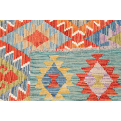 Rug Kilim Afghanistan 173x235 Teal Terracotta O