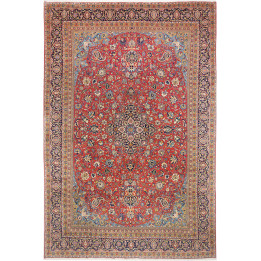 Tappeto Originale Shahreza Persia 287x430 Rosso