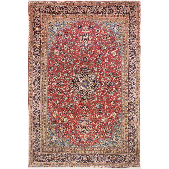 Tappeto Originale Shahreza Persia 287x430 Rosso