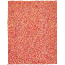 Rug Kilim Afghanistan 153x198 Orange Peach Cora