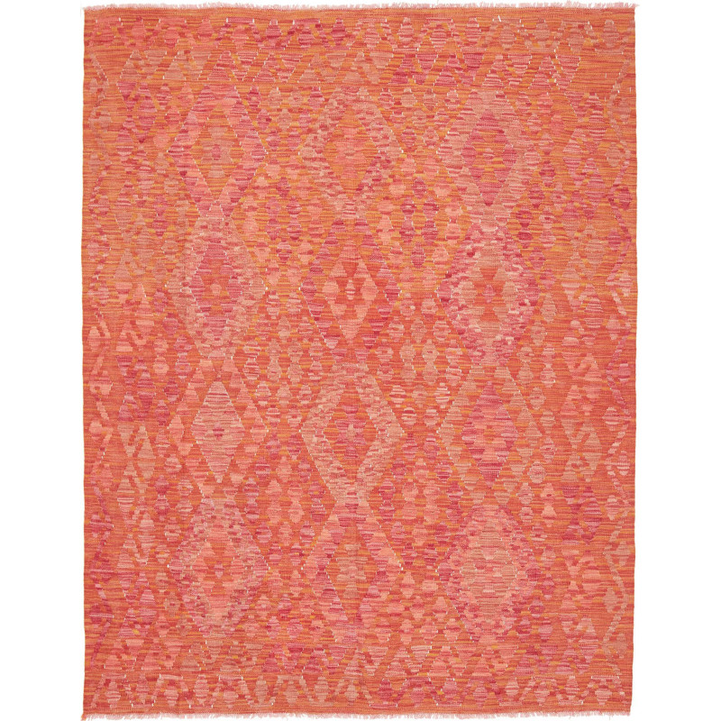 Rug Kilim Afghanistan 153x198 Orange Peach Cora