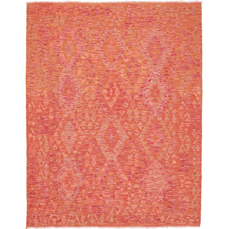 Rug Kilim Afghanistan 153x198 Orange Peach Cora
