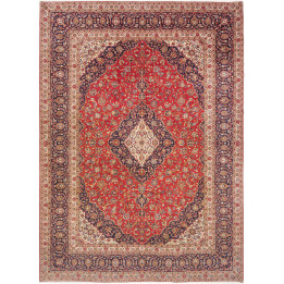 Hand Made Rug Ardakan Persia 300x410 Red Dark B