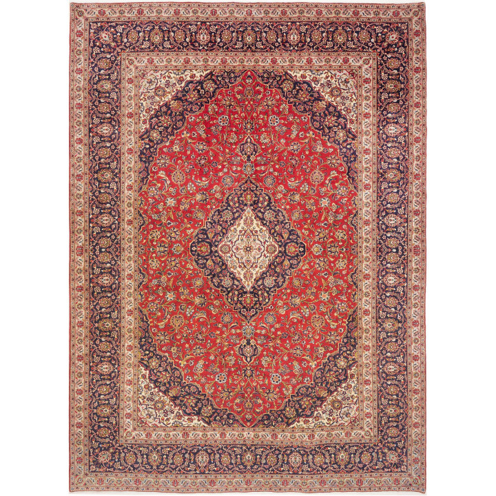 Hand Made Rug Ardakan Persia 300x410 Red Dark B