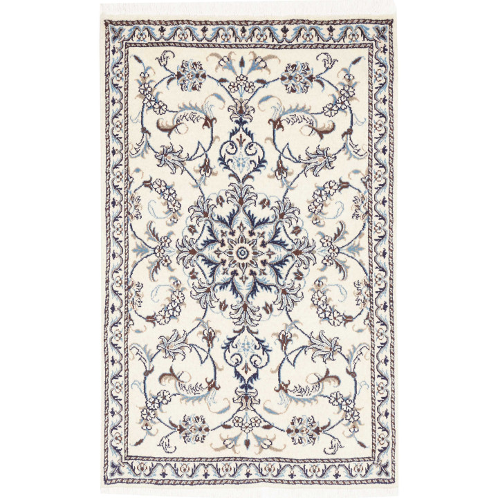 Tappeto Originale Nain Kashmar Persia 85x138 Av