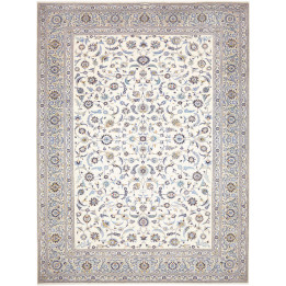 Tappeto Originale Kashan Persia 295x395 Avorio