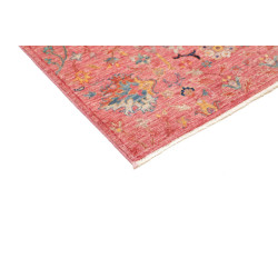 Rug Shahi Fine Pakistan 79x240 Coral Pink Blue