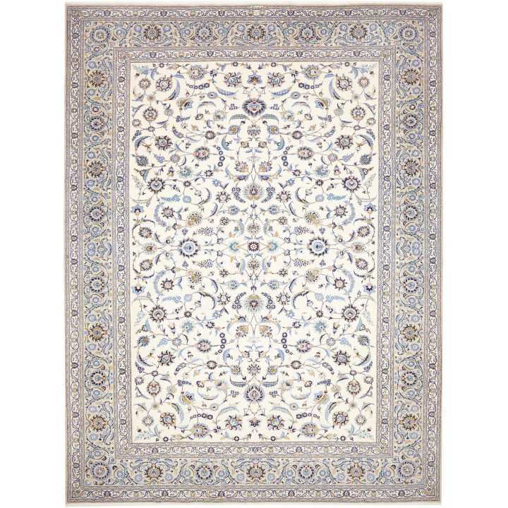 Tappeto Originale Kashan Persia 295x395 Avorio