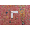 Rug Shahi Fine Pakistan 79x240 Coral Pink Blue