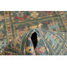 Rug Rubin Pakistan 72x216 Petrol Blue Red Gold