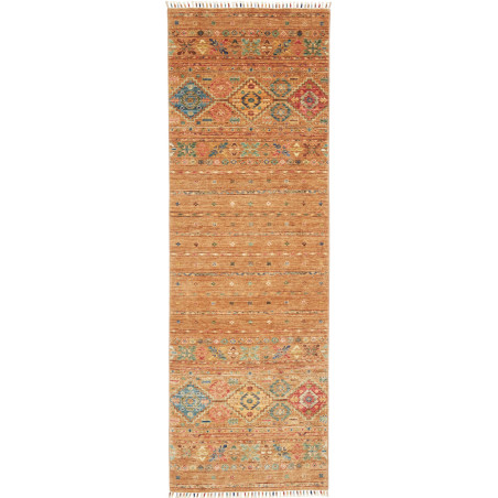 Rug Rubin Pakistan 79x252 Orange Terracotta Gol