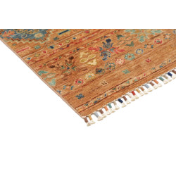 Rug Rubin Pakistan 79x252 Orange Terracotta Gol