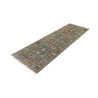 Rug Rubin Pakistan 76x237 Petrol Blue Ocher Rus