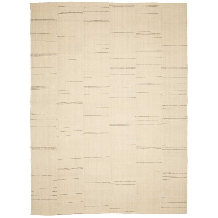 Hand Made Rug Modern Kilim Persia 247x334 Ivory