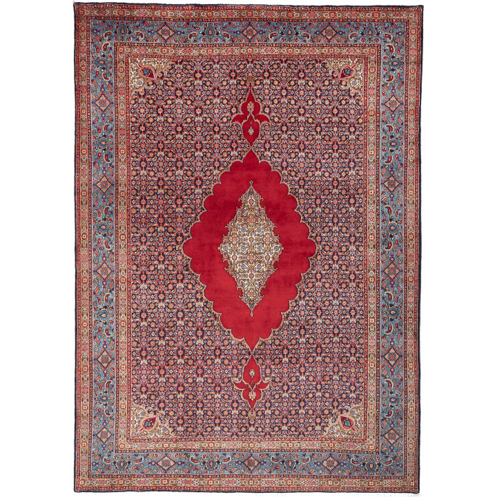 Tappeto Originale Moud Persia 225x320 Rosso Scu
