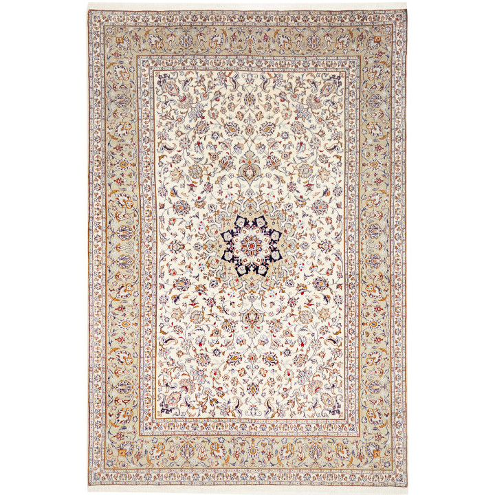 Tappeto Originale Kashan Persia 200x300 Avorio