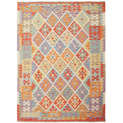 Kilim 148x205 Cm Kilim, Afghanistan, Hand-carded Wool (warp: