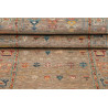 Rug Rubin Pakistan 77x249 Taupe Brown Terracott