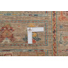 Rug Rubin Pakistan 77x249 Taupe Brown Terracott