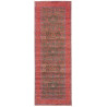 Rug Mamlouk Pakistan 83x236 Deep Red Olive Gree