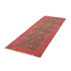 Rug Mamlouk Pakistan 83x236 Deep Red Olive Gree
