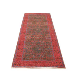 Rug Mamlouk Pakistan 83x236 Deep Red Olive Gree