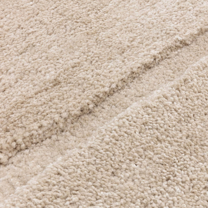 Rug Horizon geometric taupe and light beige 160x